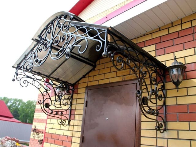 кованые и сварные козырьки Лыткарино